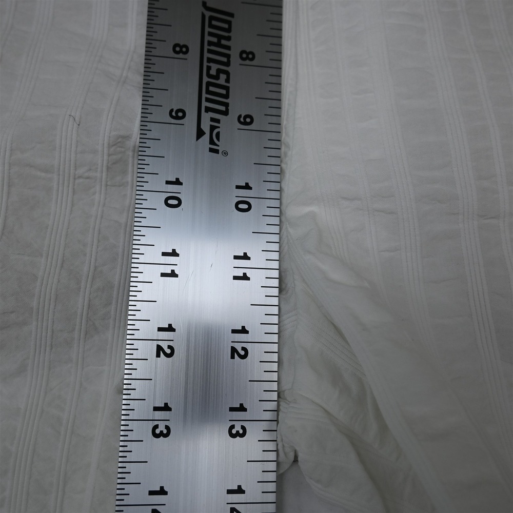 Uniqulo XS White Striped High Waist Wide Leg Womens Pants - Picture 3 of 9
